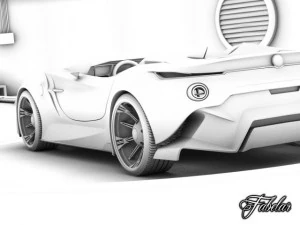 concepto de rap bmw Modelo 3D