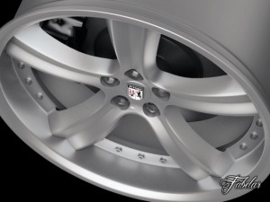artega gt rim Model 3D