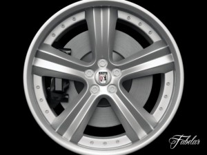 artega gt rim Model 3D