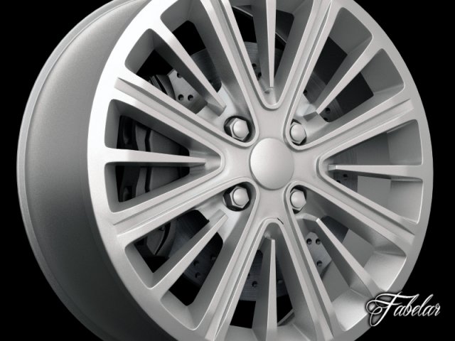 aston martin cygnet rim Modelo 3D .c4d .max .obj .3ds .fbx .stl .blend 