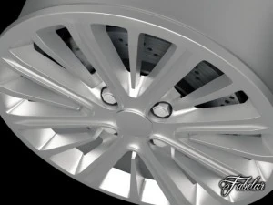 jante aston martin cygnet Modelo 3D