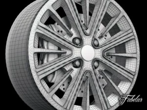 jante aston martin cygnet Modelo 3D