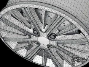 jante aston martin cygnet Modelo 3D