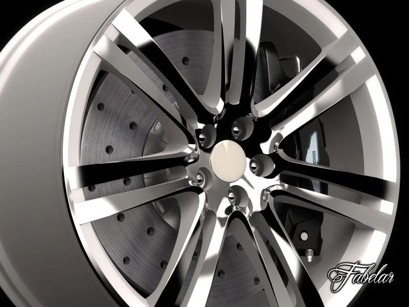 aston martin one77 rim 3D Model .c4d .max .obj .3ds .fbx .stl .blend 