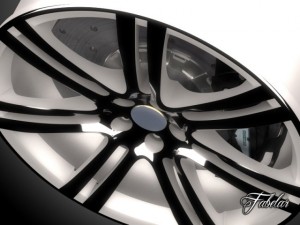 aston martin one77 rim Modèle 3D