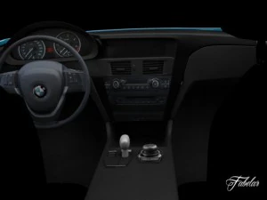 BMW X4 Concept стандартный коврик 3D Модель