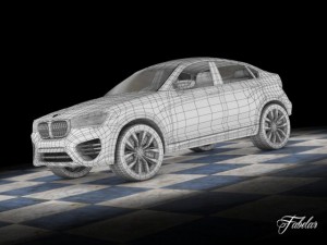 bmw x4 concept std mat Modello 3D