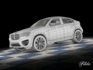 BMW X4 Concept стандартный коврик 3D Модель