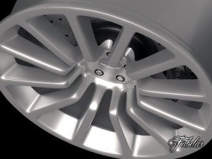 aston martin vanquish rim 3D Модель