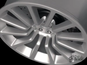 aston martin vanquish rim 3D Model