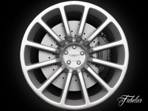 aston martin vanquish rim 3D Модель