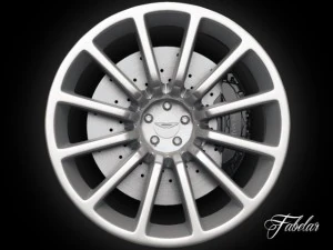 aston martin vanquish rim 3D Model
