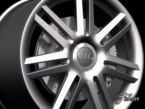 audi a3 rim 3D Model