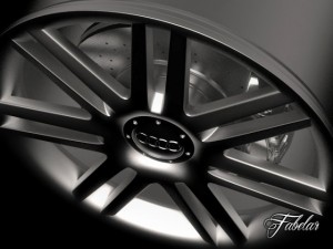 audi a3 rim 3D Model