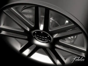 audi a3 rim 3D Model