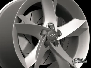 audi a5 jant 3D Model