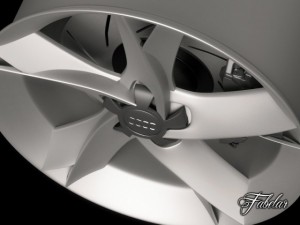 audi a5 rim 3D Model