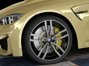концепт купе bmw m4 стандартный коврик 3D Модель