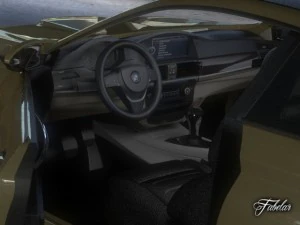 концепт купе bmw m4 стандартный коврик 3D Модель