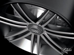 audi r8 rim 3D Model