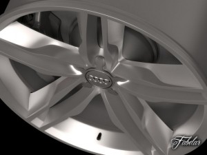 audi s7 rim Model 3D