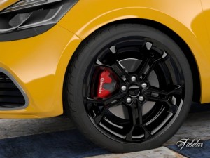 renault clio rs 2013 std mat 3Dモデル