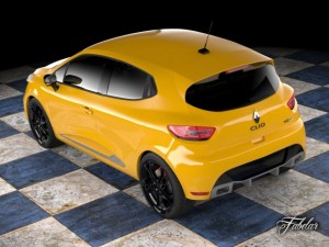 renault clio rs 2013 std mat 3Dモデル