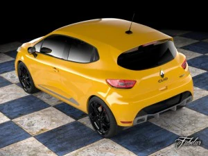 renault clio rs 2013 std mat 3D Model