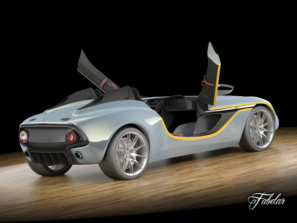 aston martin cc100 3D Model .c4d .max .obj .3ds .fbx .stl .blend 