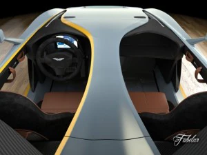 aston martin cc100 3D Model