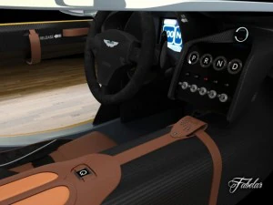 aston martin cc100 3D Model