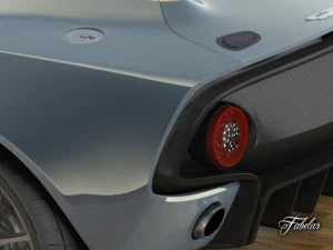 aston martin cc100 3D Model