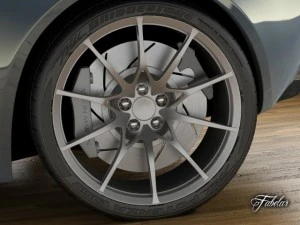 aston martin cc100 3D Model