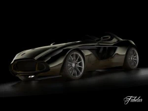 aston martin cc100 3D Model