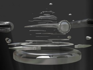 watch mechanism 4 Model 3D