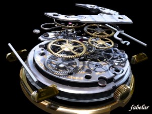 watch mechanism 4 Model 3D