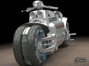 Концепция Dodge Tomahawk 3D Модель