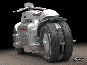 Концепция Dodge Tomahawk 3D Модель