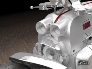 Концепция Dodge Tomahawk 3D Модель