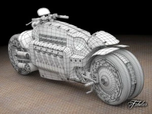 Концепция Dodge Tomahawk 3D Модель