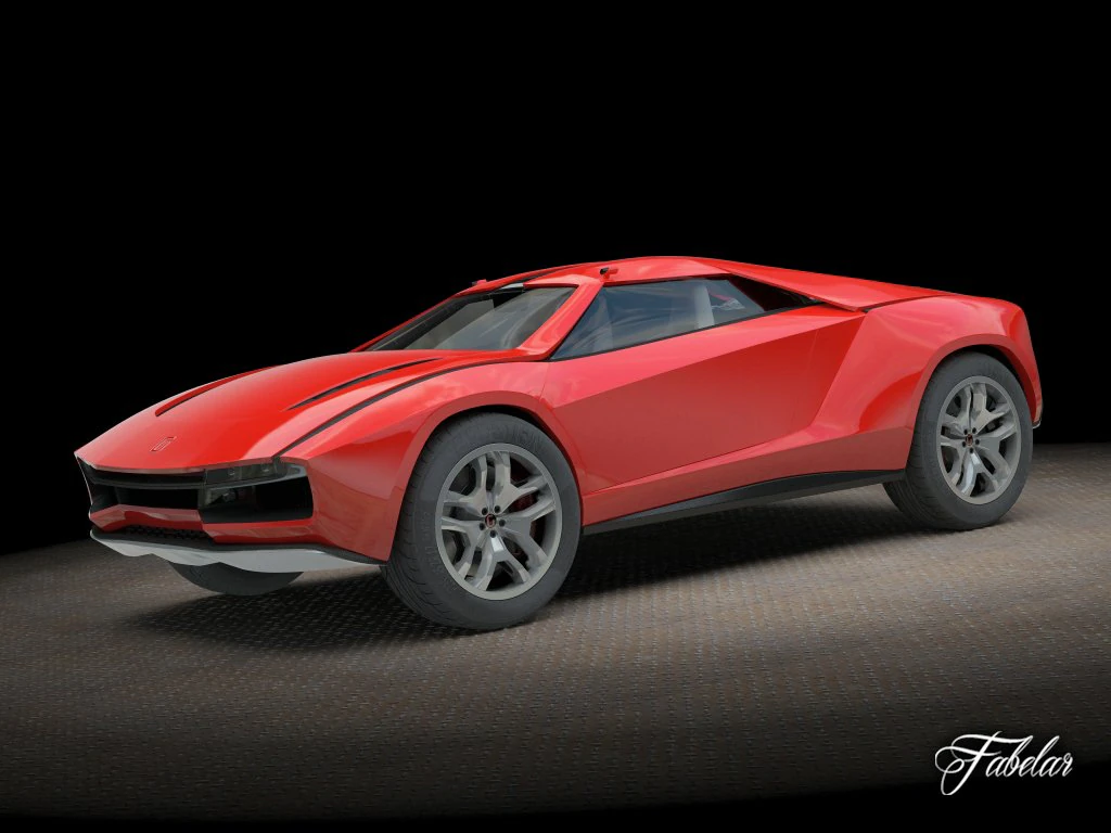 percorso giugiaro Modello 3D .c4d .max .obj .3ds .fbx .stl .blend 
