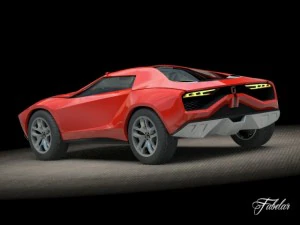 percorso giugiaro Modello 3D