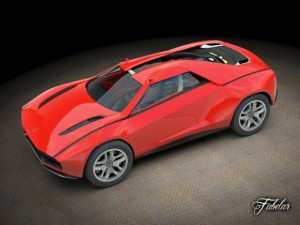 giugiaro parcour Model 3D