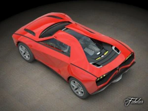 percorso giugiaro Modello 3D