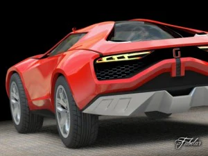 percorso giugiaro Modello 3D