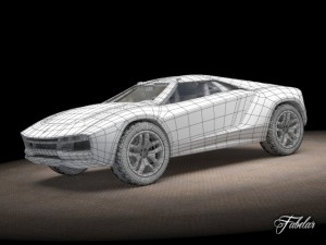 giugiaro parcour Model 3D