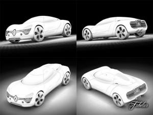 renault dezir 3D Model