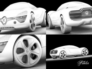 renault dezir 3D Model