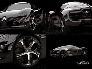 renault dezir 3D Model
