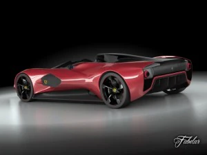 ferrari aliante std mat 3D Model